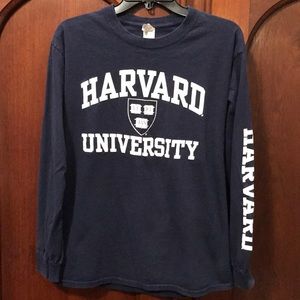 Unisex Harvard University Long Sleeve T-Shirt
